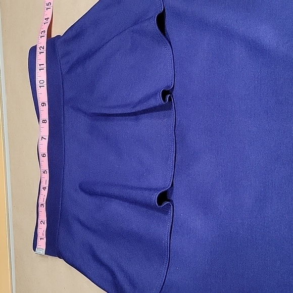 Mossimo Size XS Blue Violet Peplum Pencil Skirt, Exc. Used Condition - Picture 3 of 8